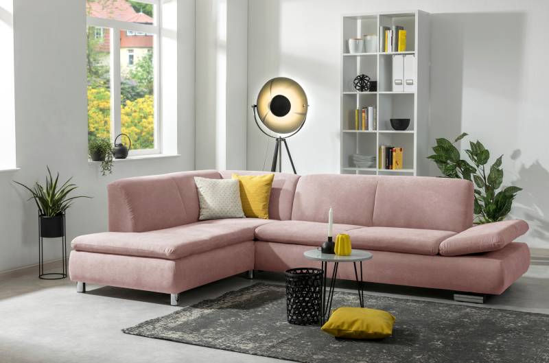 Max Winzer® Ecksofa »Toulouse modern und bequem, aktuelles Design, hoher Sitzkomfort«, mit klappbaren Armlehnen, Breite 271 cm von Max Winzer®