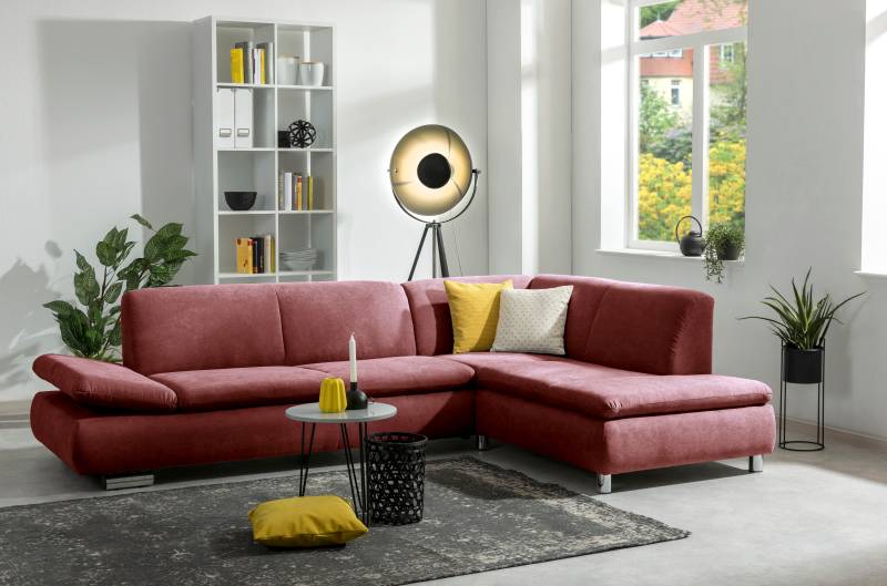 Max Winzer® Ecksofa »Toulouse modern und bequem, aktuelles Design, hoher Sitzkomfort«, mit klappbaren Armlehnen, Breite 271 cm von Max Winzer®