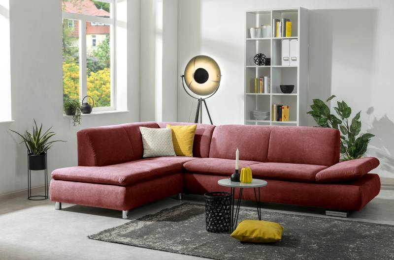 Max Winzer® Ecksofa »Toulouse modern und bequem, aktuelles Design, hoher Sitzkomfort«, mit klappbaren Armlehnen, Breite 271 cm von Max Winzer®