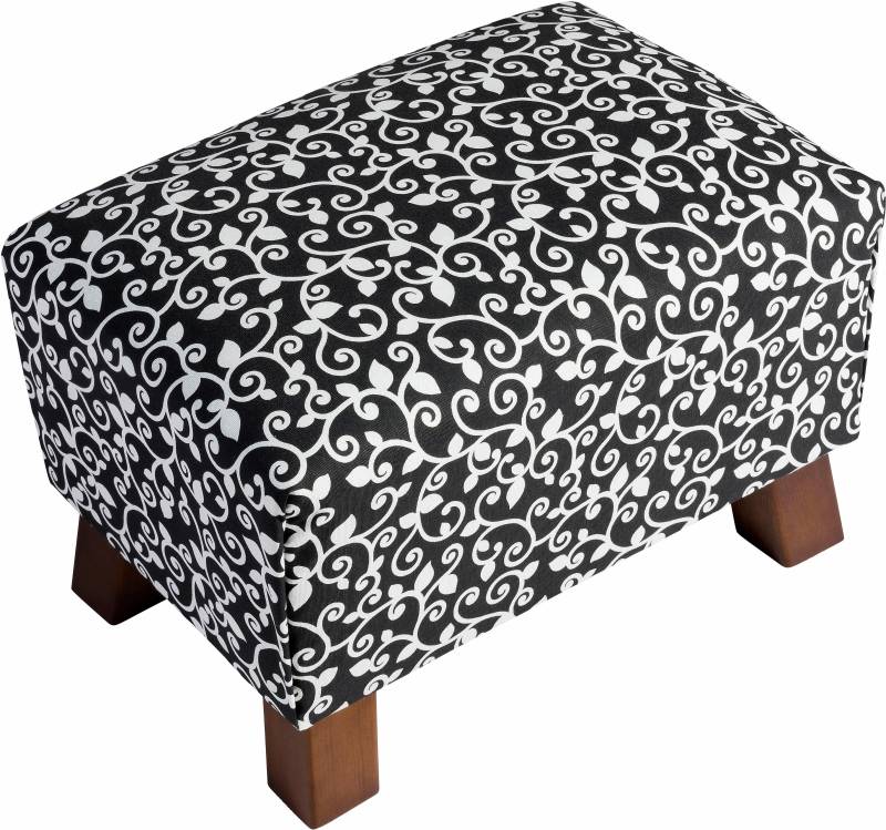 Max Winzer® Fusshocker »Footstool«, Minihocker Breite 40 cm, mit Ornamenten von Max Winzer®