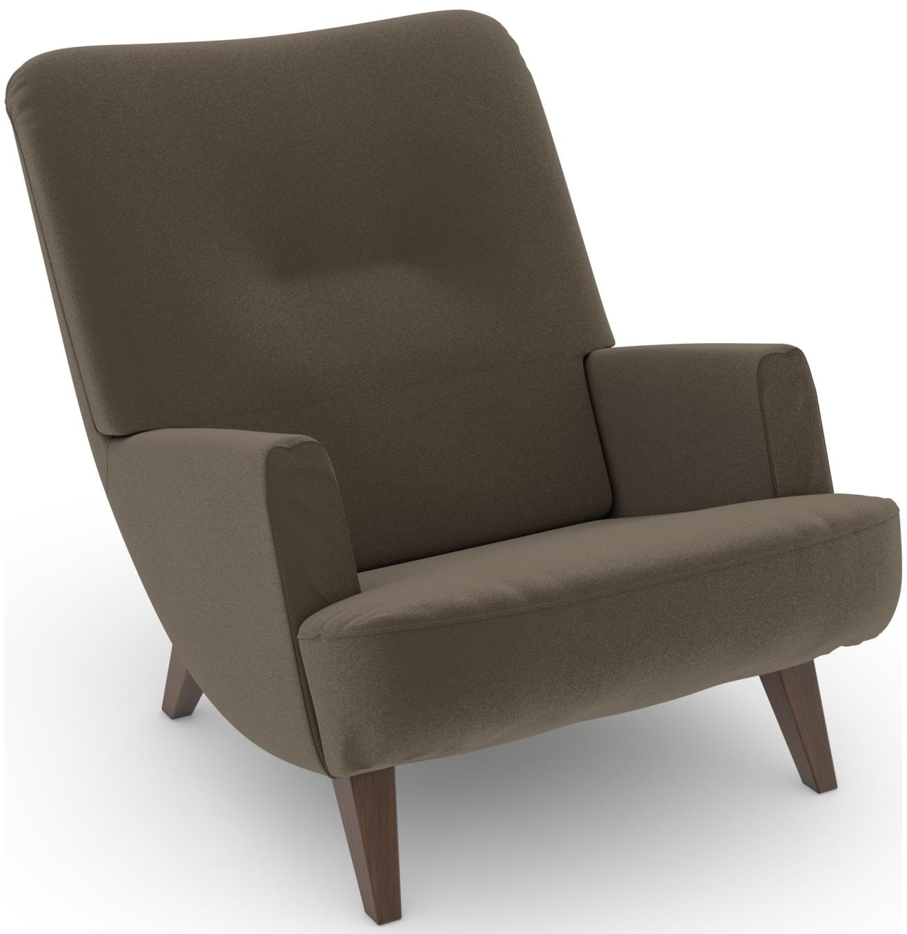 Max Winzer® Loungesessel »build-a-chair Borano«, im Retrolook, zum Selbstgestalten von Max Winzer®