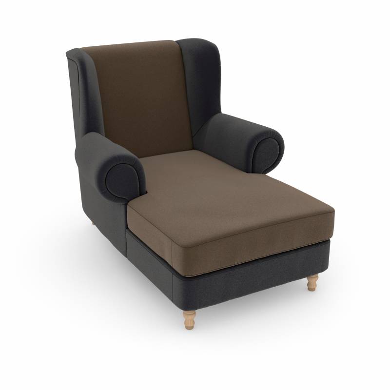 Max Winzer® Ohrensessel »Madeleine, Relaxsessel, Designsessel mit hohem Sitzkomfort«, Samtvelours Bezug in vielen Farbkombinationen von Max Winzer®