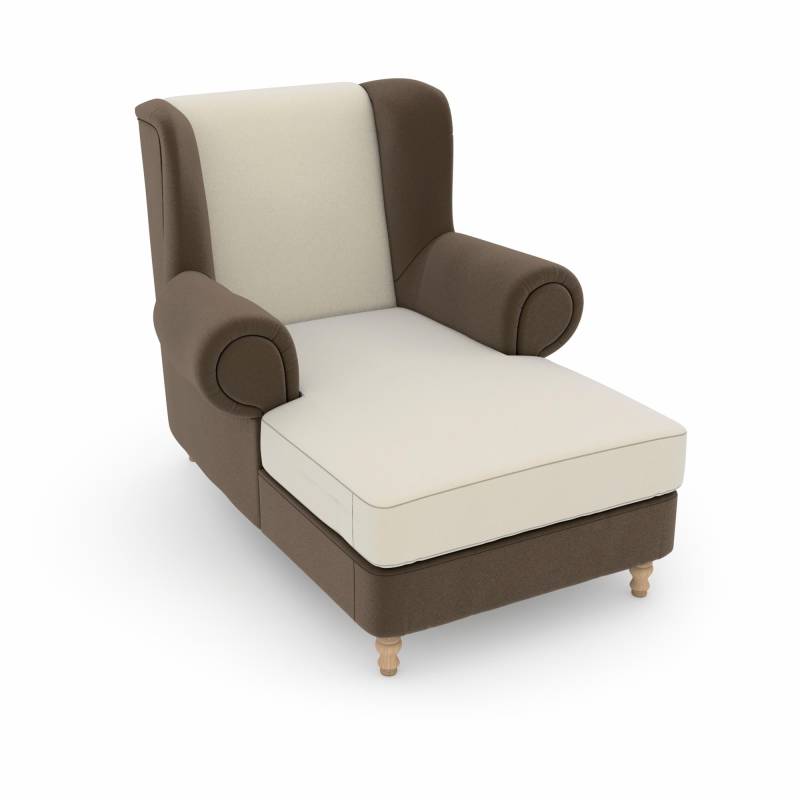 Max Winzer® Ohrensessel »Madeleine, Relaxsessel, Designsessel mit hohem Sitzkomfort«, Samtvelours Bezug in vielen Farbkombinationen von Max Winzer®