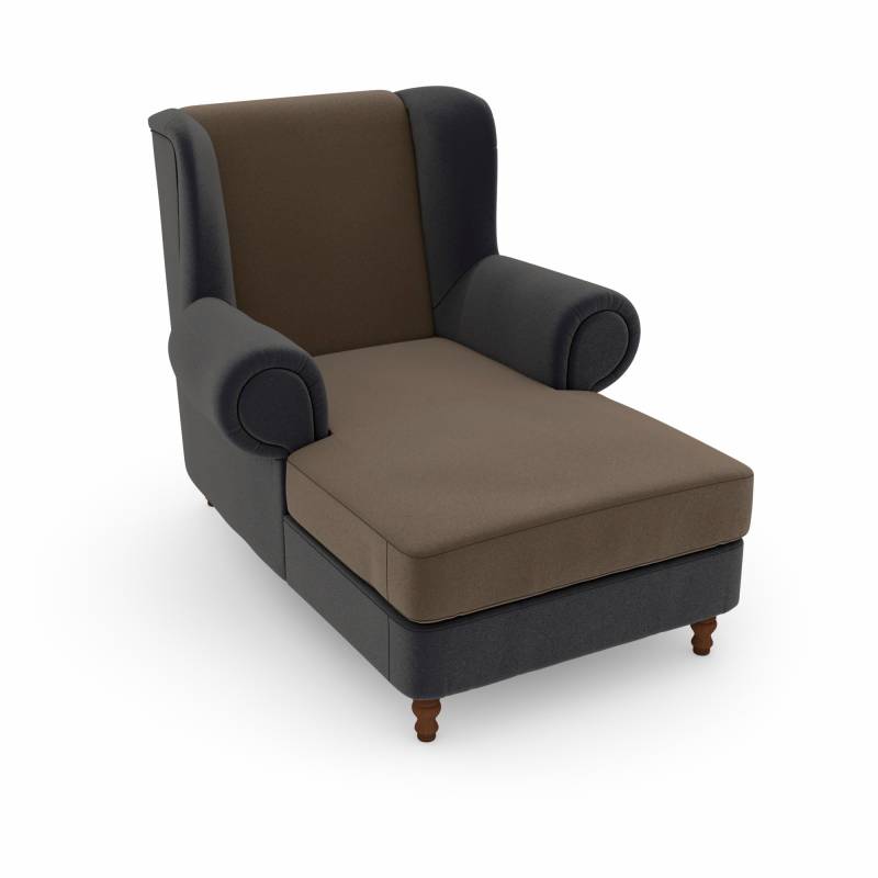 Max Winzer® Ohrensessel »Madeleine, Relaxsessel, Designsessel mit hohem Sitzkomfort«, Samtvelours Bezug in vielen Farbkombinationen von Max Winzer®