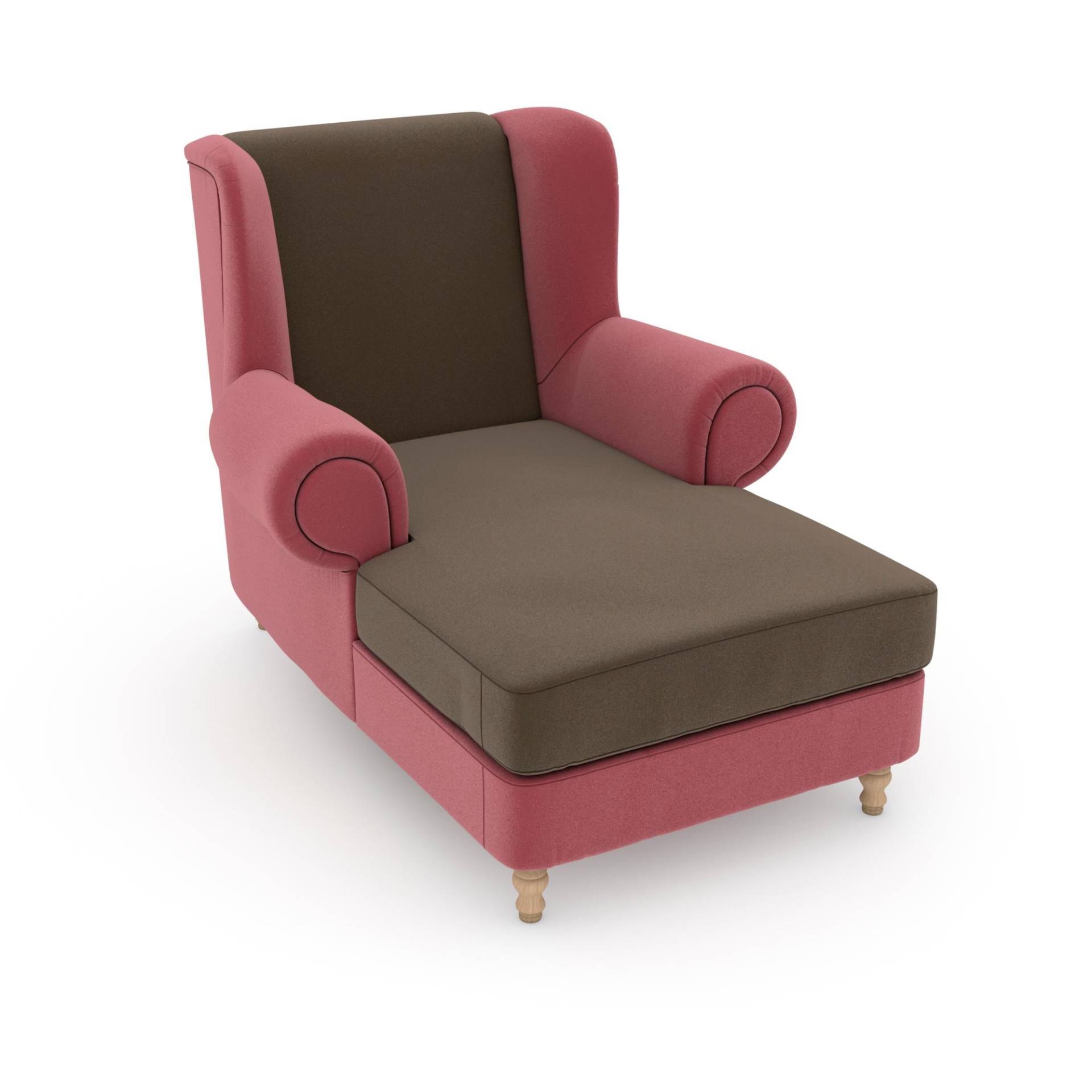 Max Winzer® Ohrensessel »Madeleine, Relaxsessel, Designsessel mit hohem Sitzkomfort«, Samtvelours Bezug in vielen Farbkombinationen von Max Winzer®