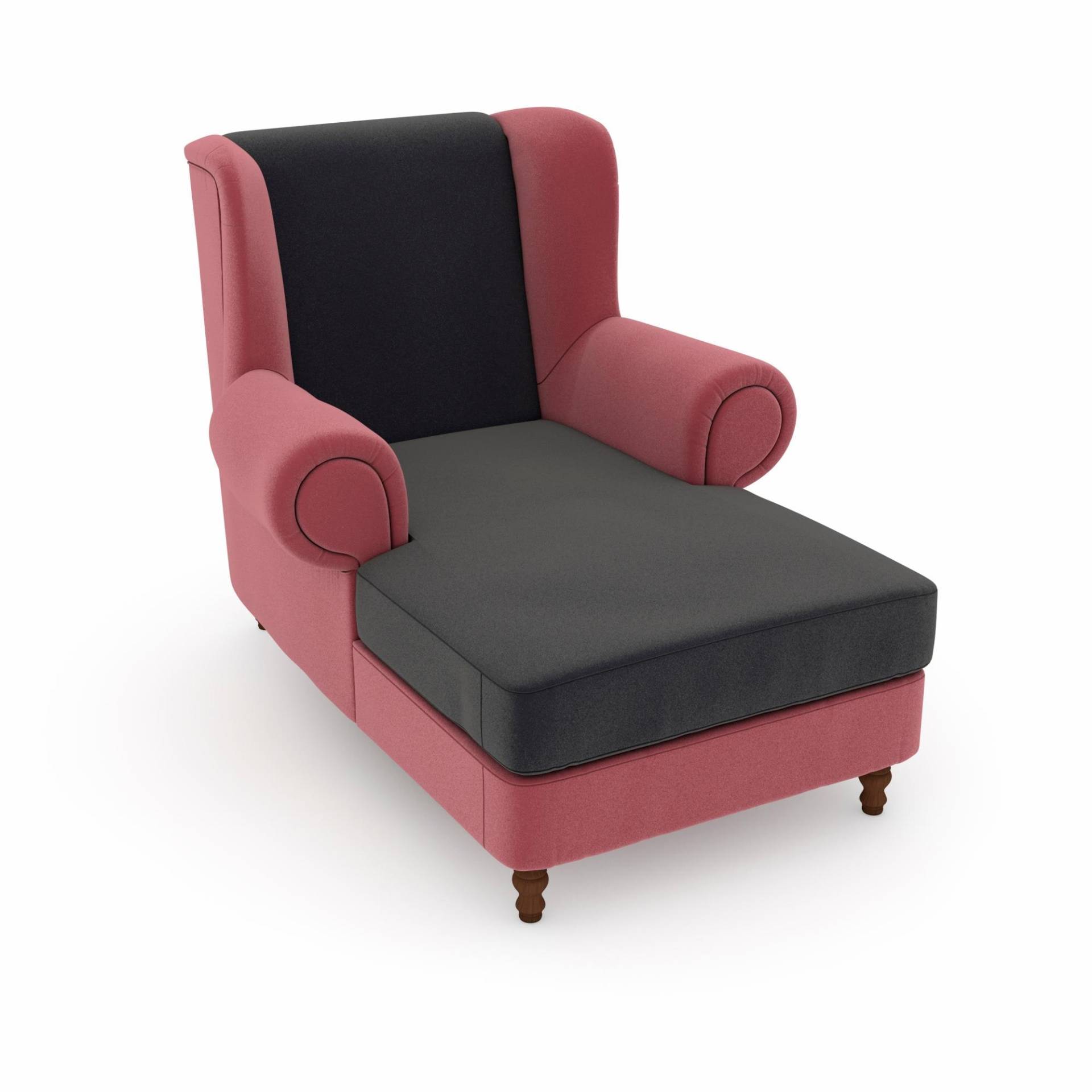 Max Winzer® Ohrensessel »Madeleine, Relaxsessel, Designsessel mit hohem Sitzkomfort«, Samtvelours Bezug in vielen Farbkombinationen von Max Winzer®