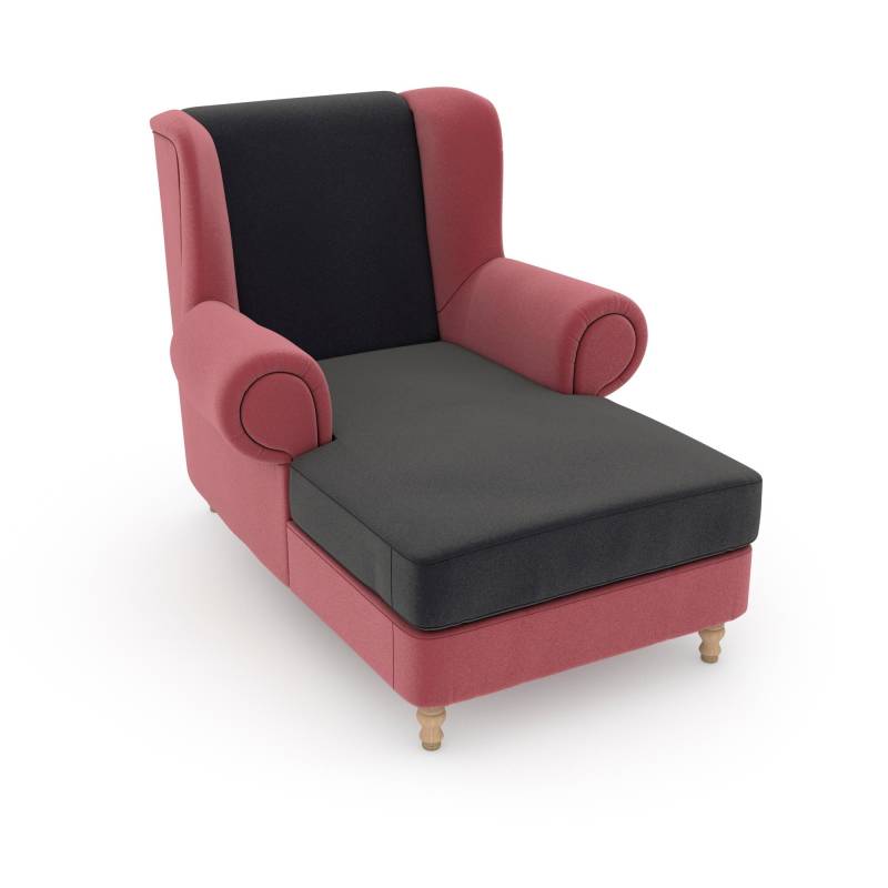 Max Winzer® Ohrensessel »Madeleine, Relaxsessel, Designsessel mit hohem Sitzkomfort«, Samtvelours Bezug in vielen Farbkombinationen von Max Winzer®