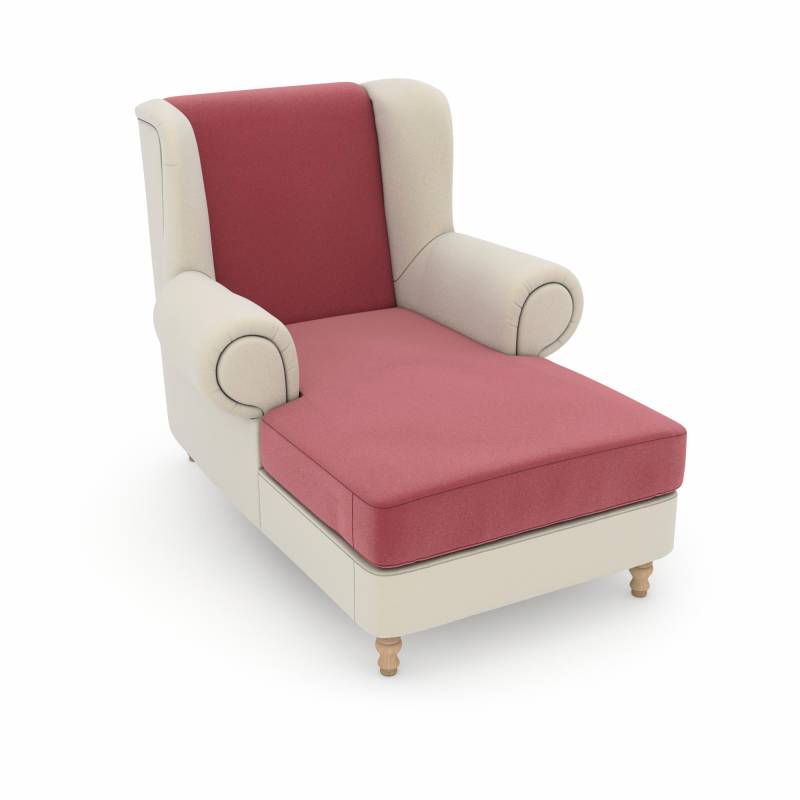 Max Winzer® Ohrensessel »Madeleine, Relaxsessel, Designsessel mit hohem Sitzkomfort«, Samtvelours Bezug in vielen Farbkombinationen von Max Winzer®