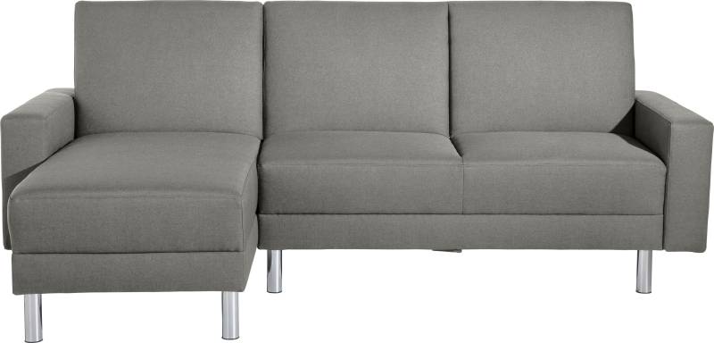 Max Winzer® Schlafsofa »Just Fresh modernes kubisches Sofa, Rückenverstellung für Sitzkomfort«, Recamiere links oder rechts montierbar, elegante Metallfüsse von Max Winzer®