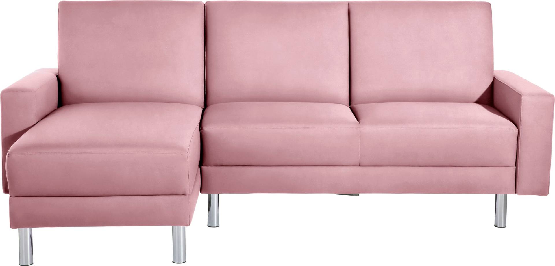 Max Winzer® Schlafsofa »Just Fresh modernes kubisches Sofa, Rückenverstellung für Sitzkomfort«, Recamiere links oder rechts montierbar, elegante Metallfüsse von Max Winzer®