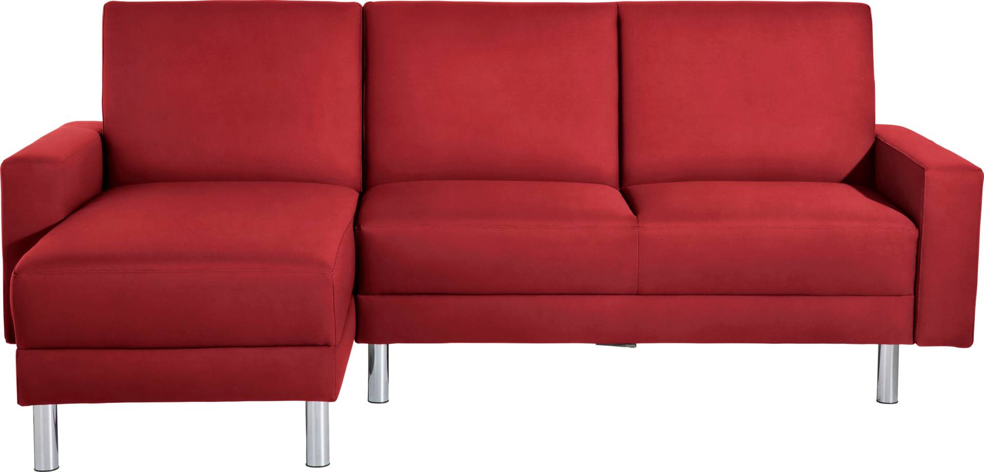 Max Winzer® Schlafsofa »Just Fresh modernes kubisches Sofa, Rückenverstellung für Sitzkomfort«, Recamiere links oder rechts montierbar, elegante Metallfüsse von Max Winzer®