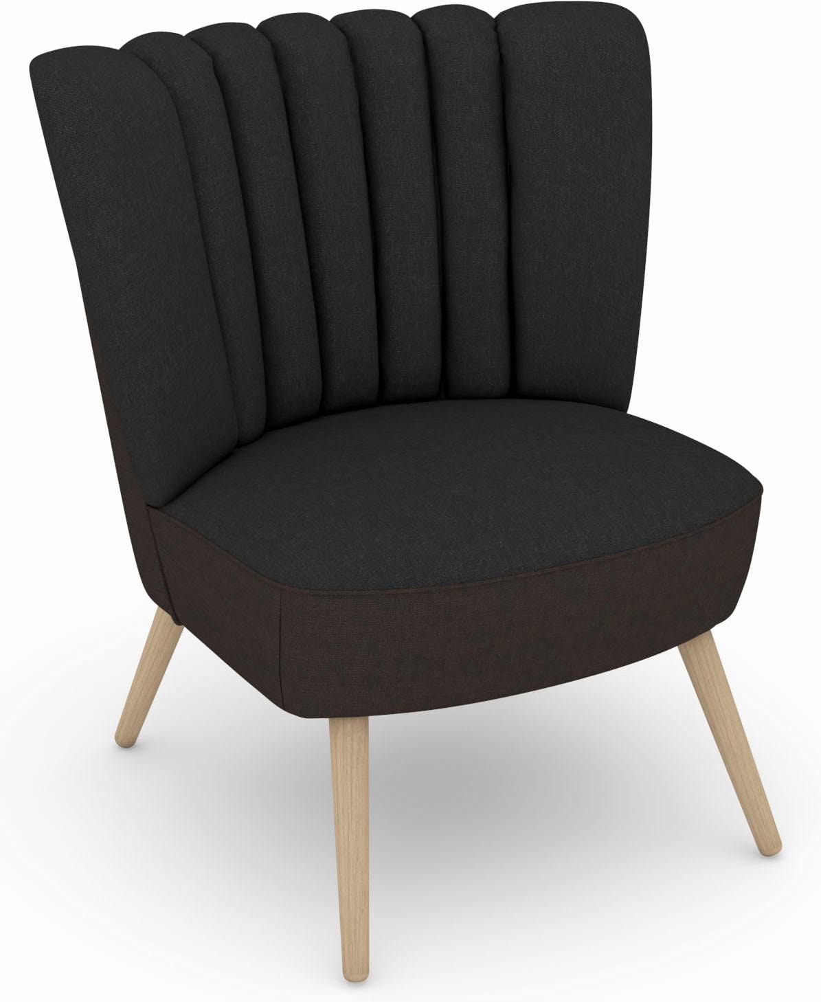 Max Winzer® Sessel »Aspen, Loungesessel«, im Retrolook, zum Selbstgestalten von Max Winzer®