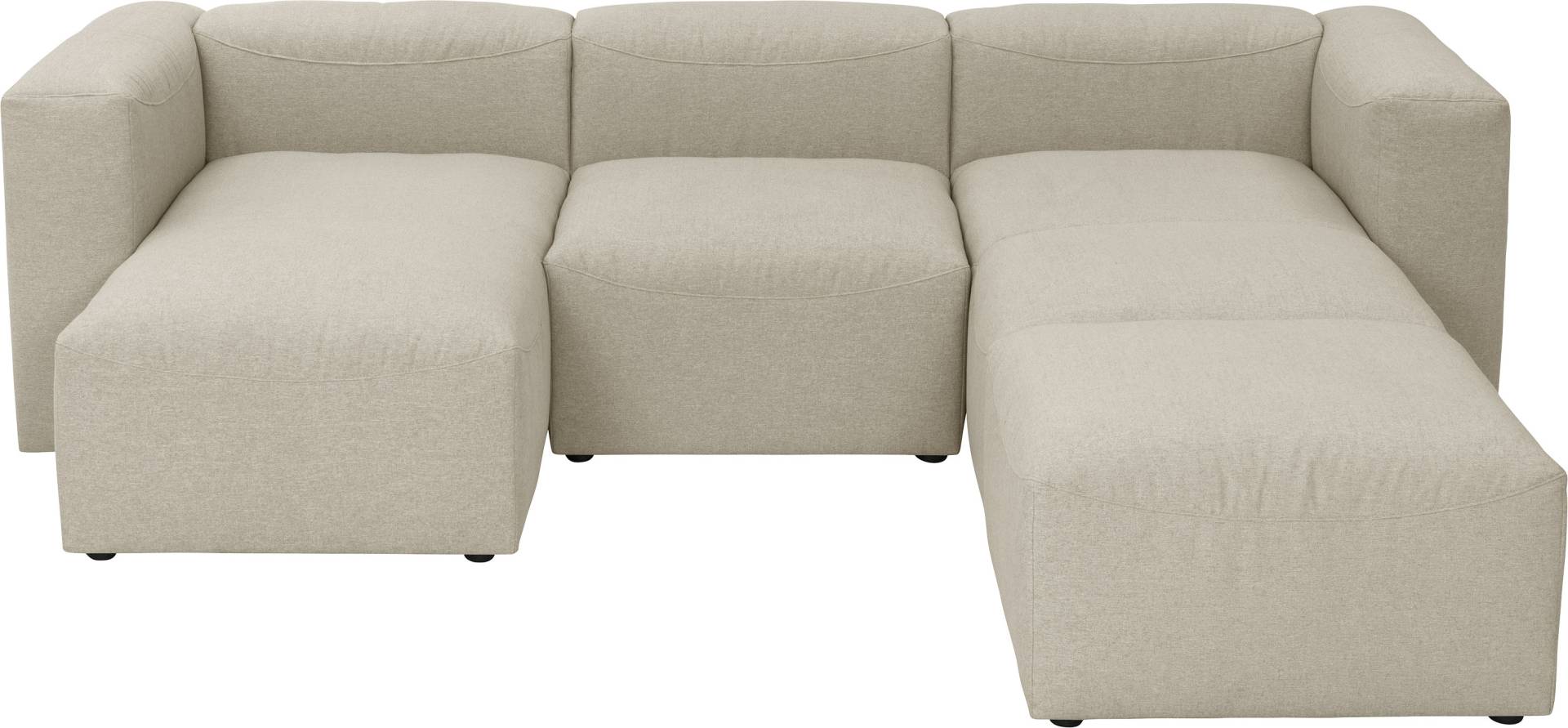 Max Winzer® Wohnlandschaft »Lena«, (Spar-Set, 4 St.), Sofa-Set 04 aus 4 Sitz-Elementen, individuell kombinierbar von Max Winzer®