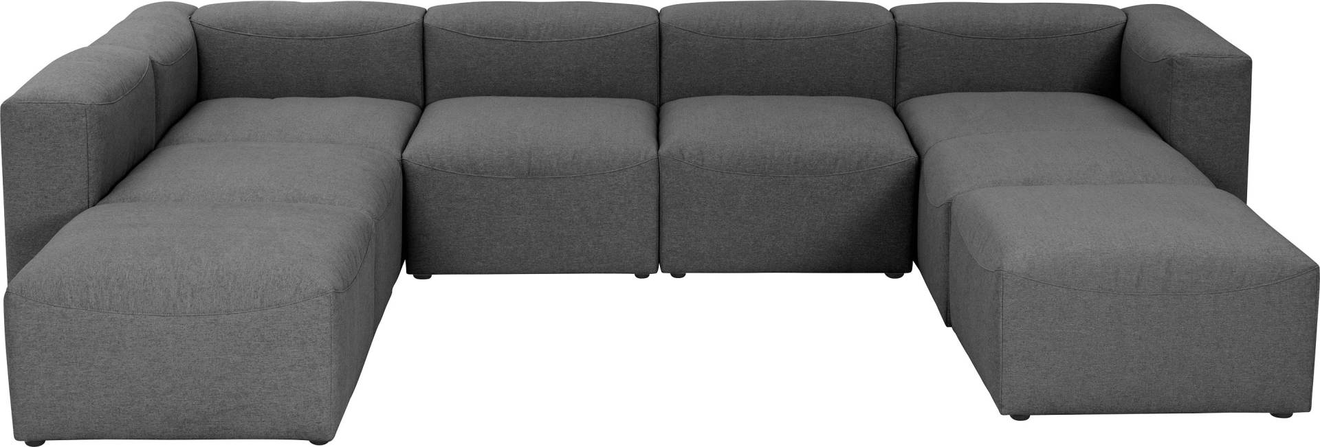 Max Winzer® Wohnlandschaft »Lena«, (Spar-Set, 7 St.), Sofa-Set 01 aus 7 Sitz-Elementen, individuell kombinierbar von Max Winzer®