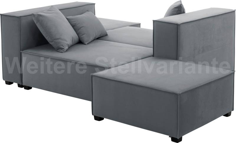 Max Winzer® Wohnlandschaft »MOVE«, (Set), Sofa-Set 09 aus 6 Sitz-Elementen, inklusive 3 Zierkissen von Max Winzer®