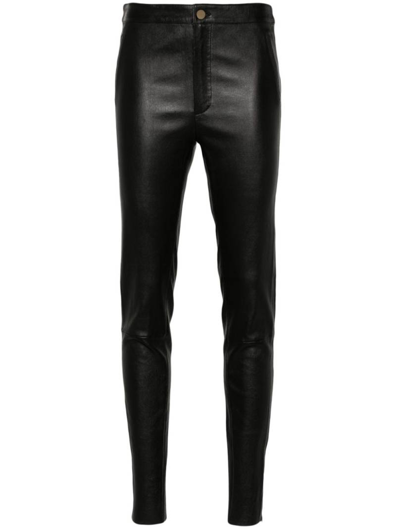 Max & Moi Bayane leather leggings - Black von Max & Moi