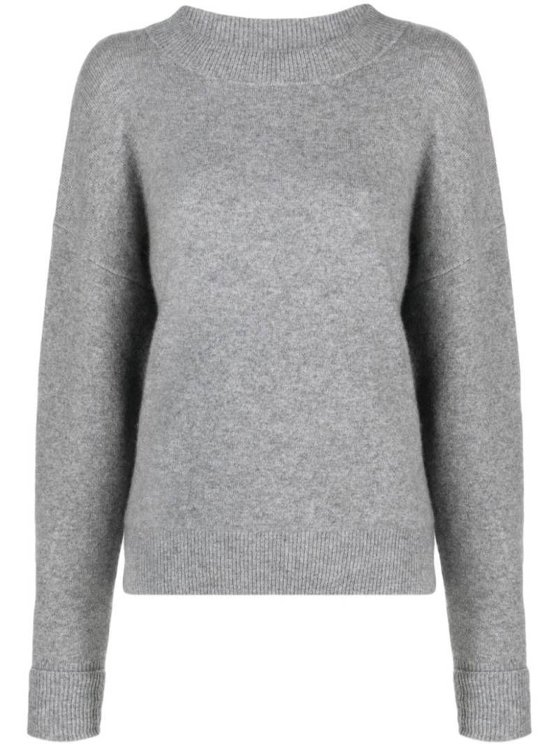 Max & Moi Polette mélange-effect jumper - Grey von Max & Moi