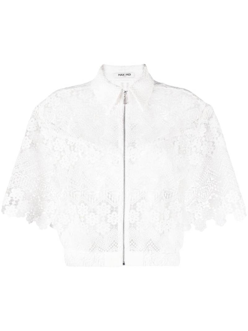 Max & Moi Tanami floral-lace jacket - White von Max & Moi