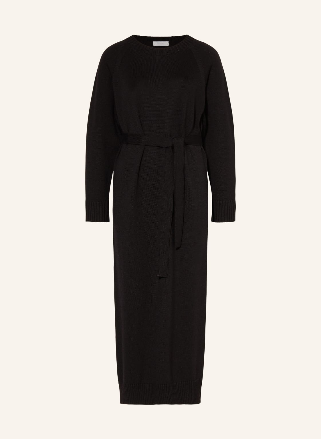 Mm Strickkleid Scrivia schwarz Mm Strickkleid Scrivia schwarz von MM