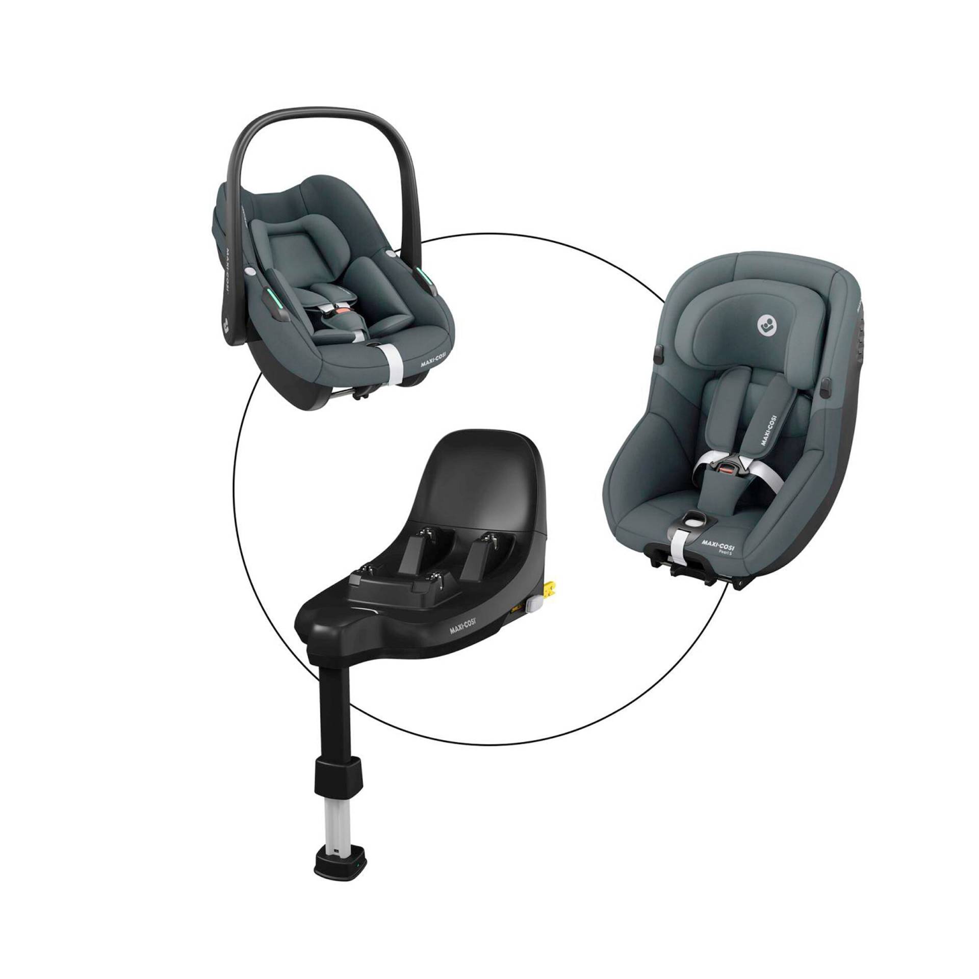 Babyschale Pebble S inkl. Kindersitz Pearl S und Isofix-Basis FamilyFix S Babyschale Pebble S inkl. Kindersitz Pearl S und Isofix-Basis FamilyFix S von Maxi-Cosi