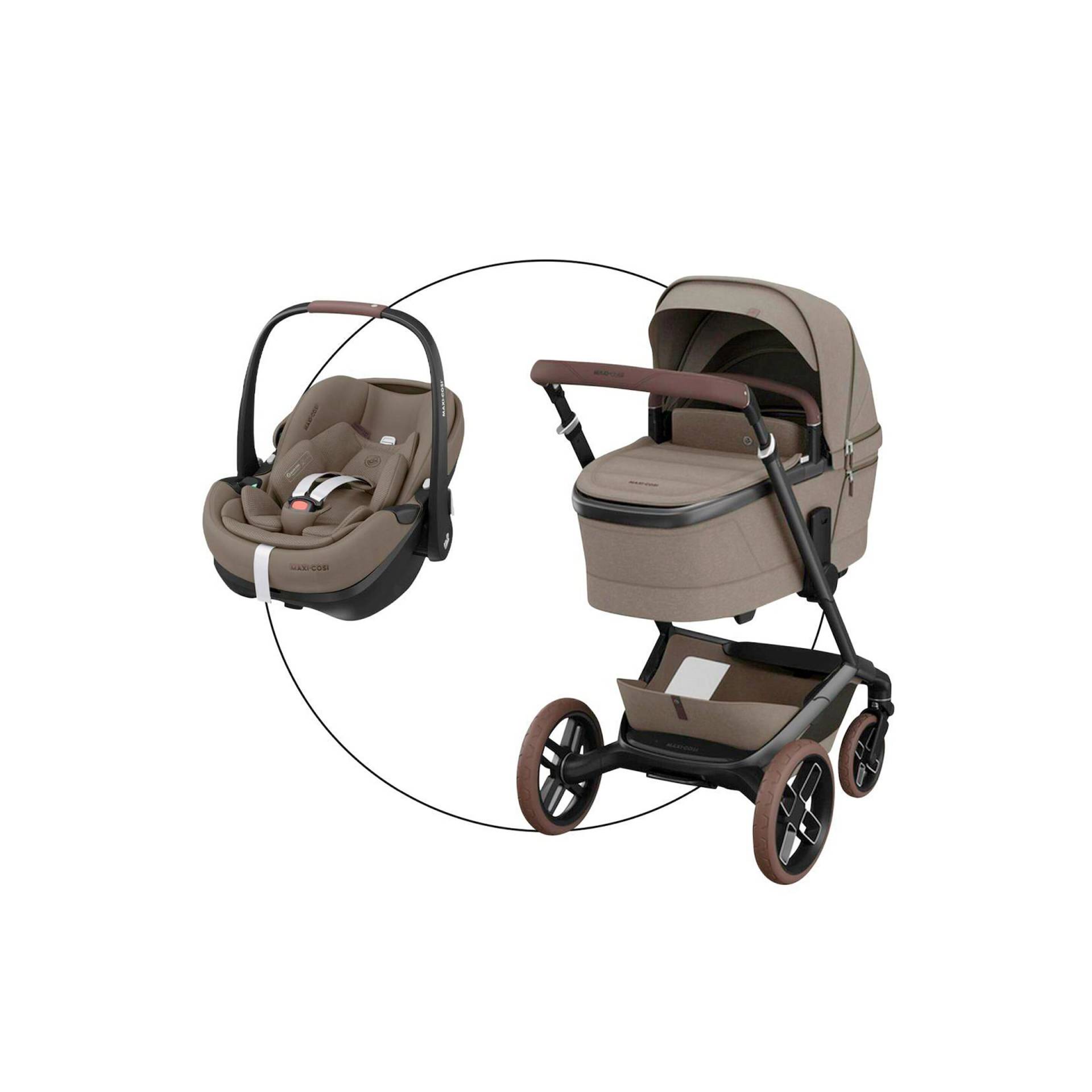 Kombikinderwagen Fame inkl. Babyschale Pebble 360 Pro 2 Kombikinderwagen Fame inkl. Babyschale Pebble 360 Pro 2 von Maxi-Cosi