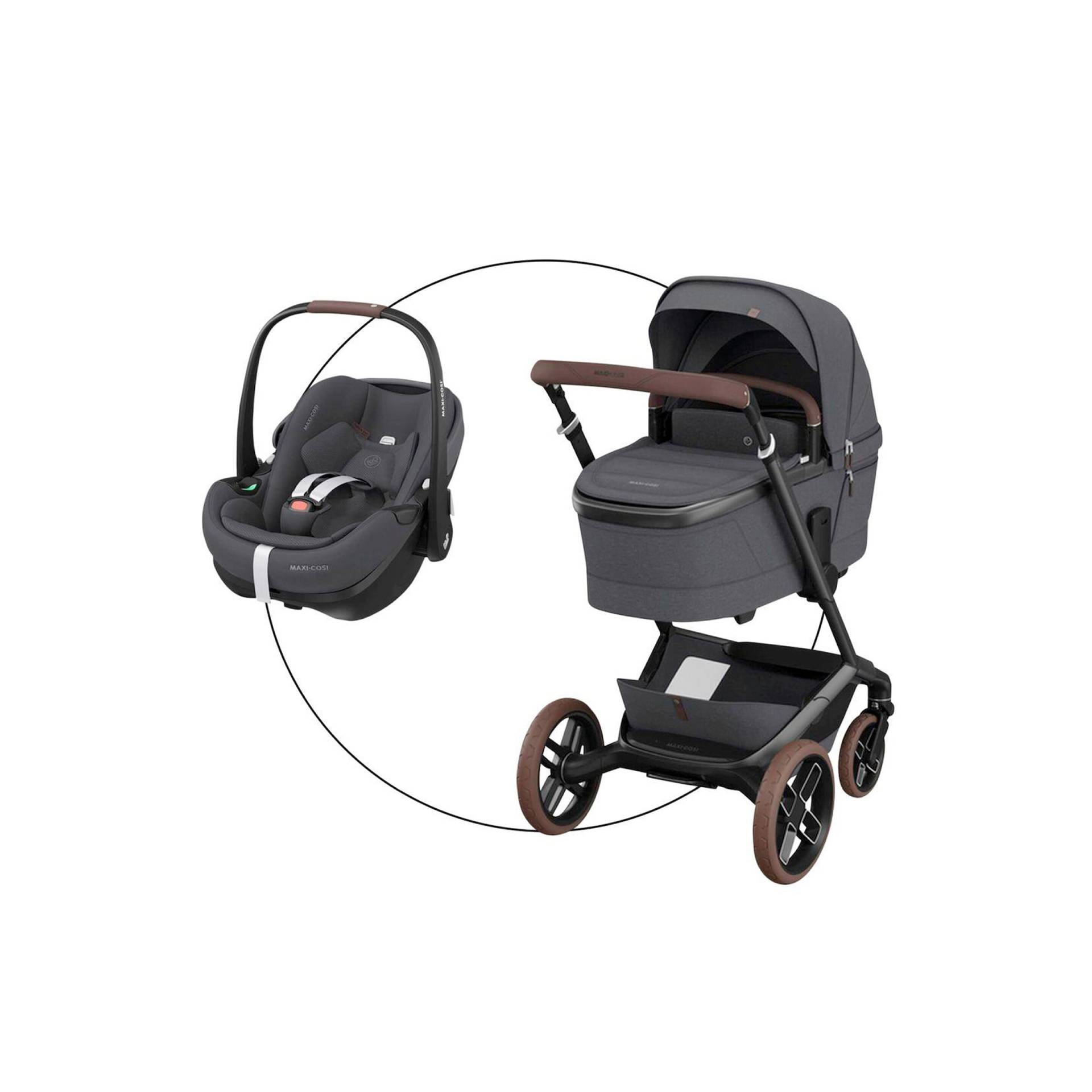 Kombikinderwagen Fame inkl. Babyschale Pebble 360 Pro 2 Kombikinderwagen Fame inkl. Babyschale Pebble 360 Pro 2 von Maxi-Cosi
