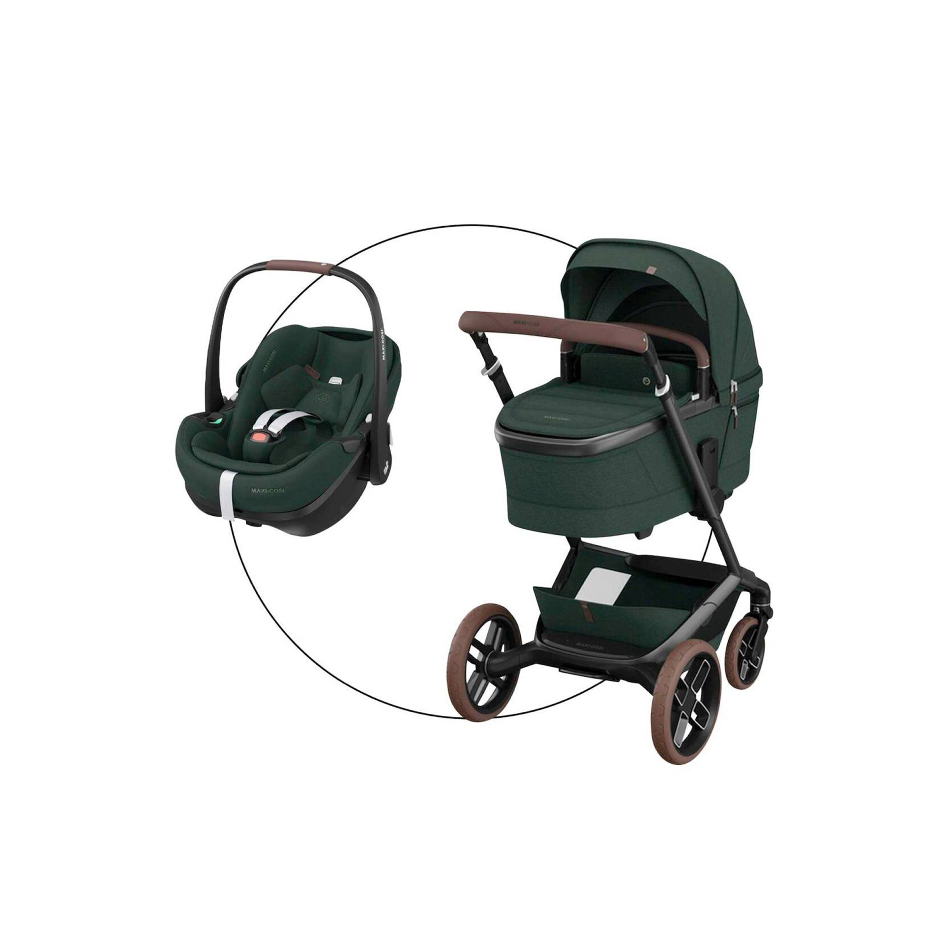 Kombikinderwagen Fame inkl. Babyschale Pebble 360 Pro 2 Kombikinderwagen Fame inkl. Babyschale Pebble 360 Pro 2 von Maxi-Cosi