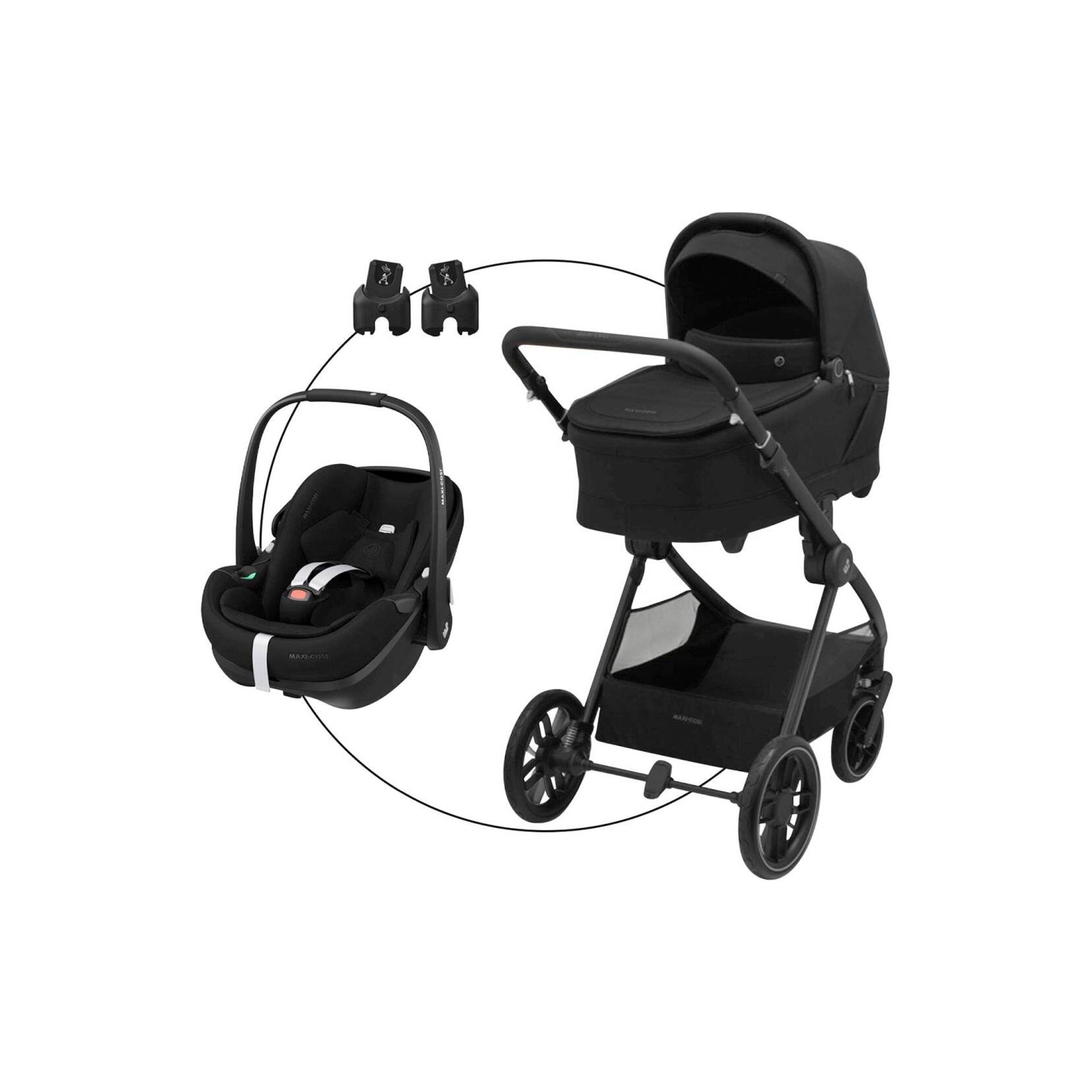 Kombikinderwagen Oxford+ Trio-Set inkl. Babyschale Pebble 360 Pro 2 Kombikinderwagen Oxford+ Trio-Set inkl. Babyschale Pebble 360 Pro 2 von Maxi-Cosi