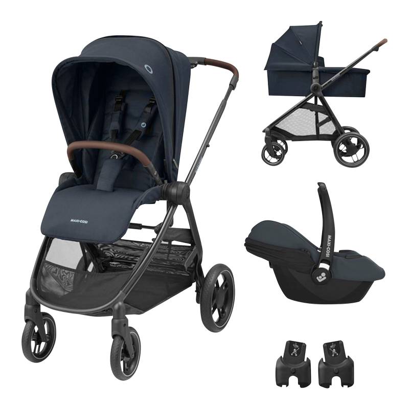 Kombikinderwagen Street+ Trio-Set inkl. Babyschale CabrioFix i-Size von Maxi-Cosi