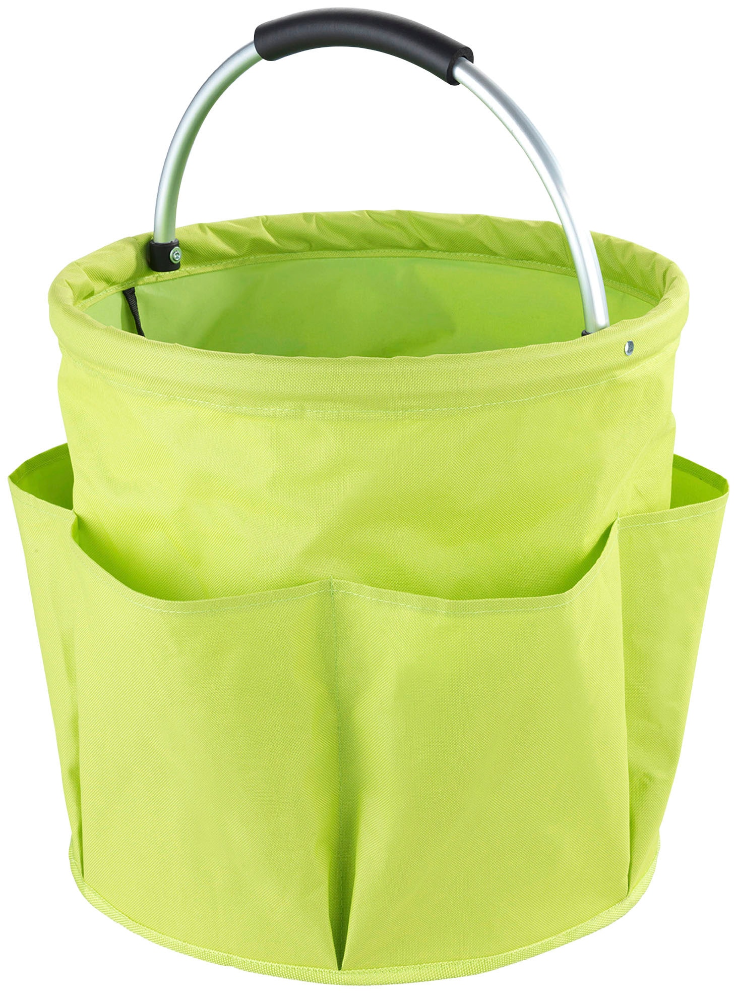 Maximex Gartensack, Aufbewahrungskorb mit 6 Taschen für Gartenwerkzeug von Maximex