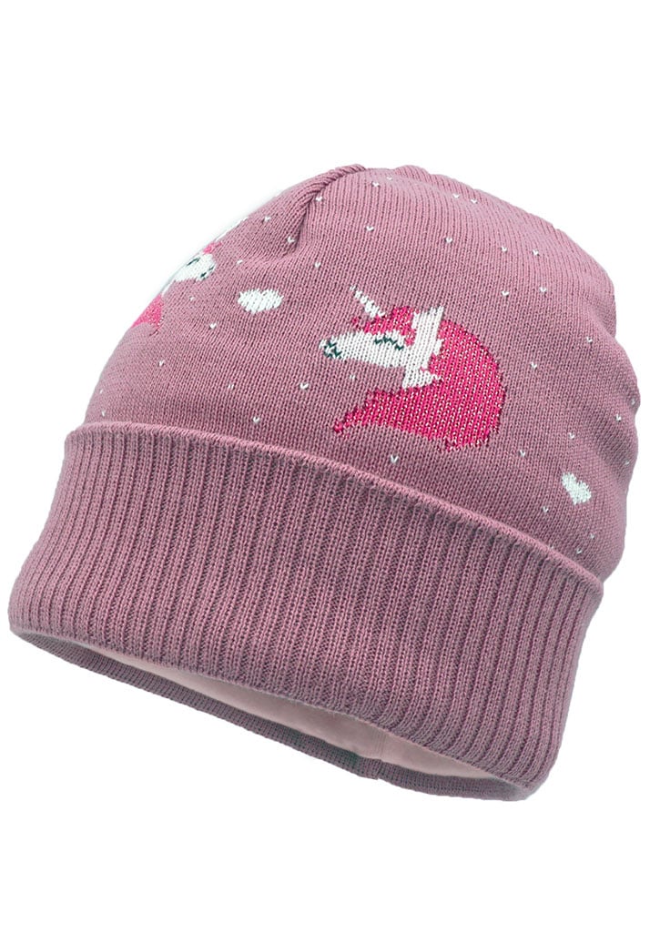 MAXIMO Strickmütze, mit Umschlag im Einhorn-Design MAXIMO Strickmütze, mit Umschlag im Einhorn-Design von Maximo