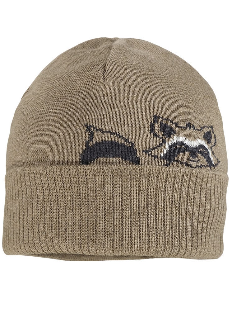 MAXIMO Strickmütze, mit Umschlag im Waschbär-Design MAXIMO Strickmütze, mit Umschlag im Waschbär-Design von Maximo