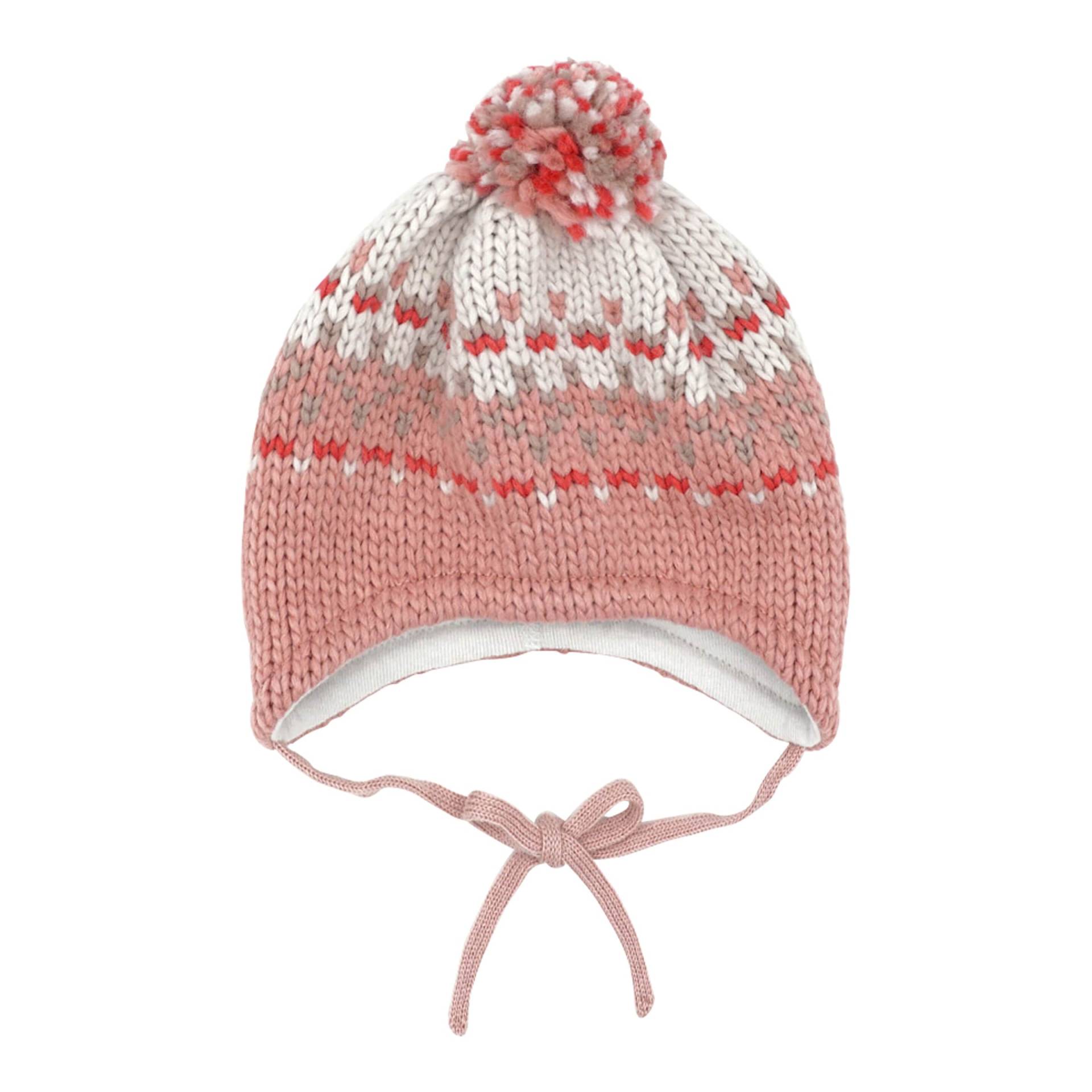 Winter-Strickmütze Jacquard mit Bommel Winter-Strickmütze Jacquard mit Bommel von Maximo
