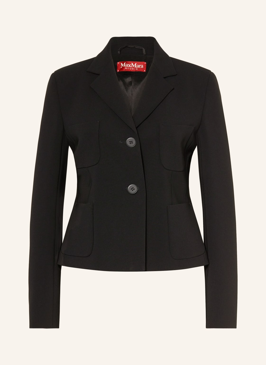 Max Mara Studio Blazer Alpino schwarz von Max Mara STUDIO