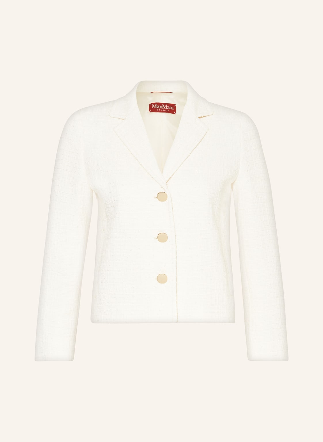 Max Mara Studio Blazer Assuan beige von Max Mara STUDIO