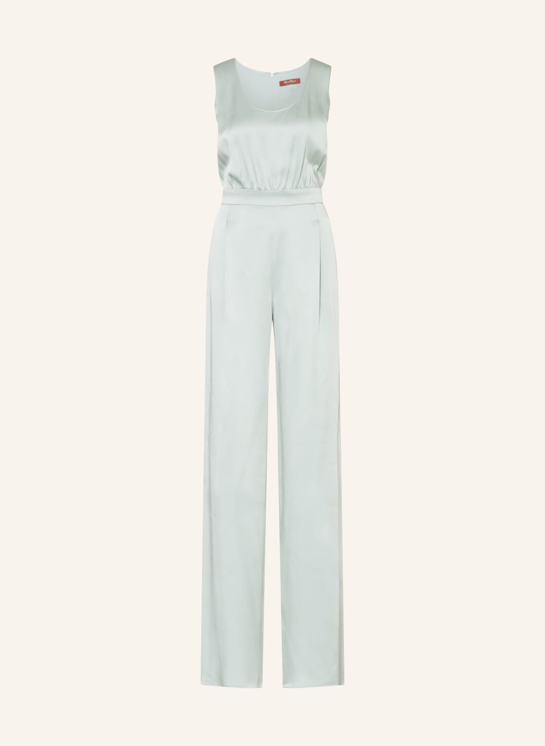 Max Mara Studio Satin-Jumpsuit Tropea blau von Max Mara STUDIO