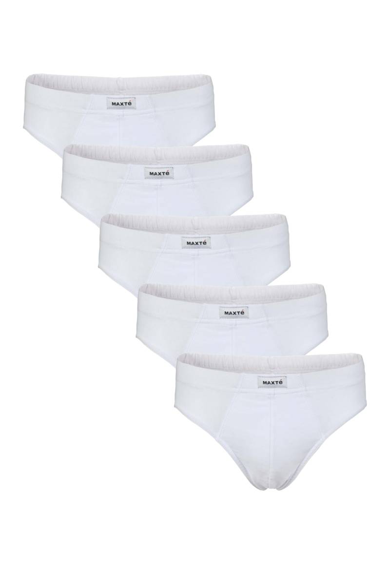 Maxte - BASIC MAX Slip 5er Pack, für Damen, Weiss, Größe XL von Maxte