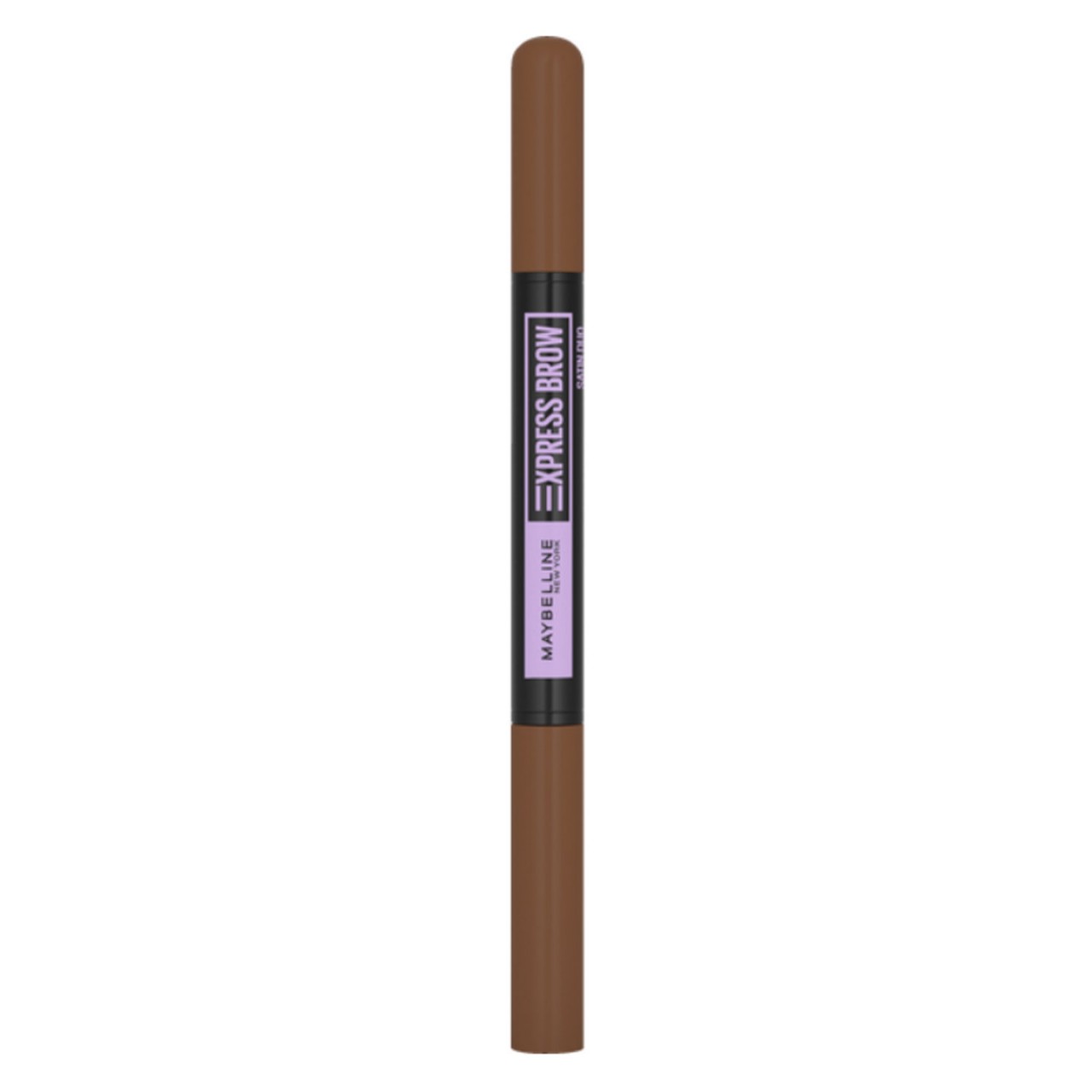 Maybelline NY Brows - Express Brow Satin Duo Augenbrauenstift und -Puder Nr. 02 Medium Brown von Maybelline New York