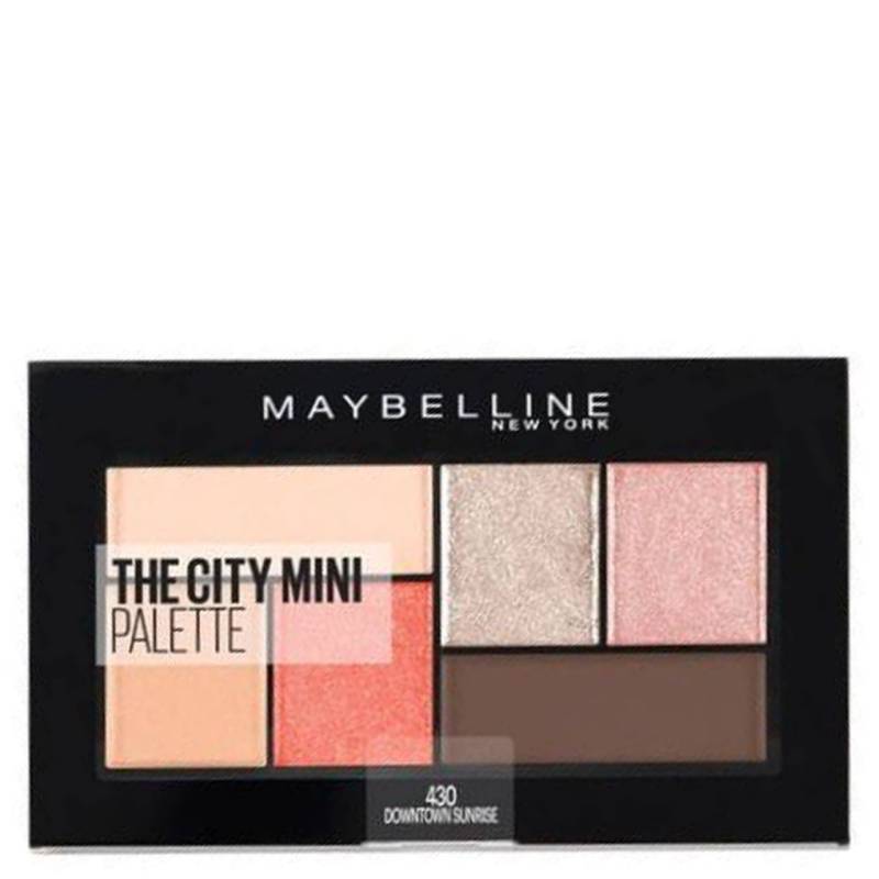 Maybelline NY Eyes - City Mini Lidschatten Palette 430 Downtown Sunrise von Maybelline New York