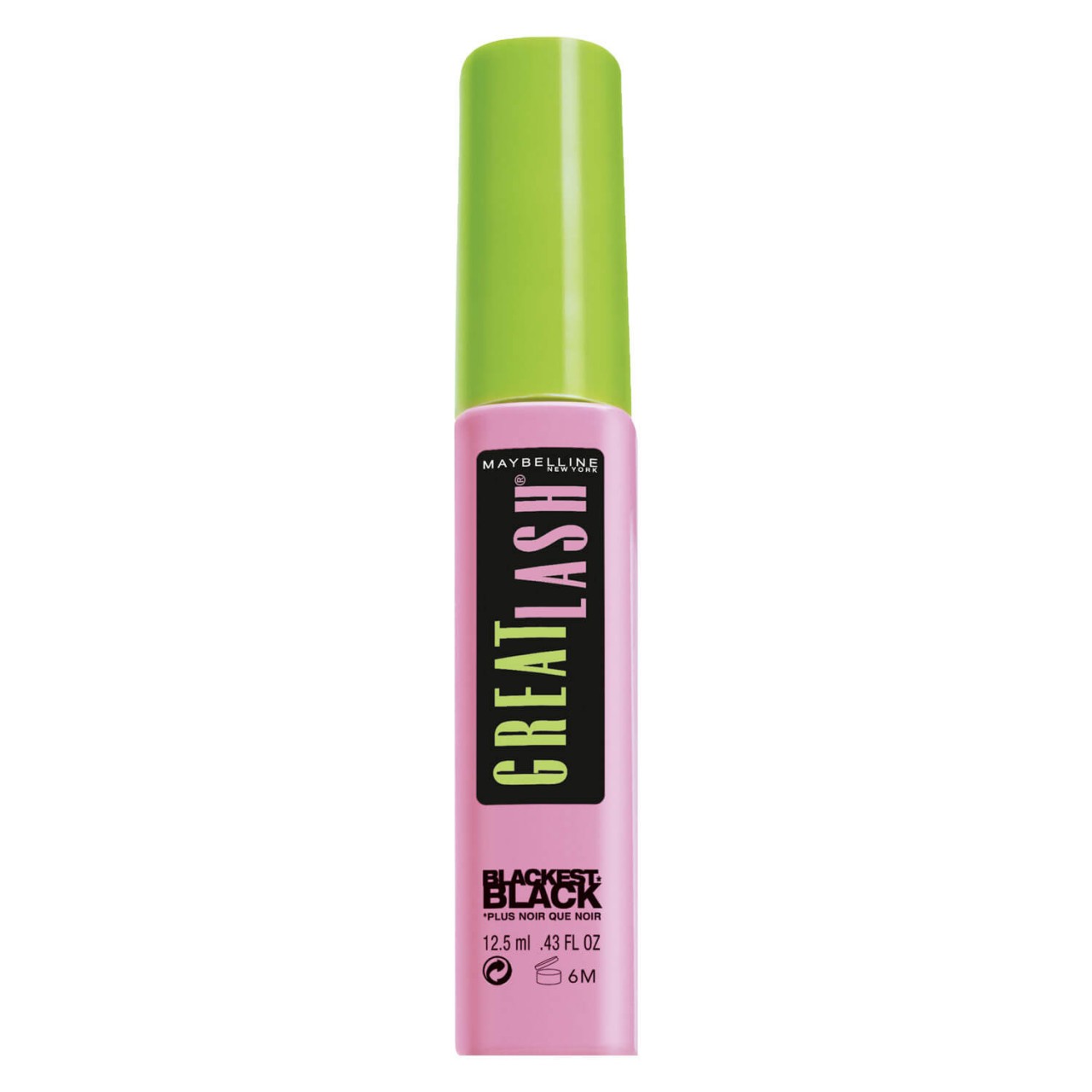 Maybelline NY Mascara - Great Lash Mascara Blackest Black von Maybelline New York