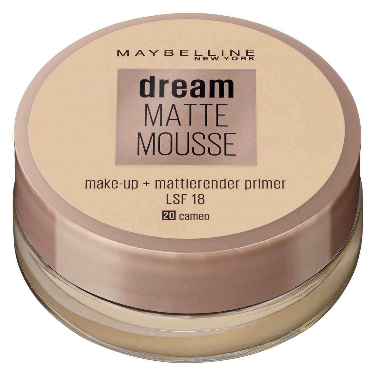 Maybelline NY Teint - Dream Matte Mousse Make-up 20 Cameo Maybelline NY Teint - Dream Matte Mousse Make-up 20 Cameo von Maybelline New York