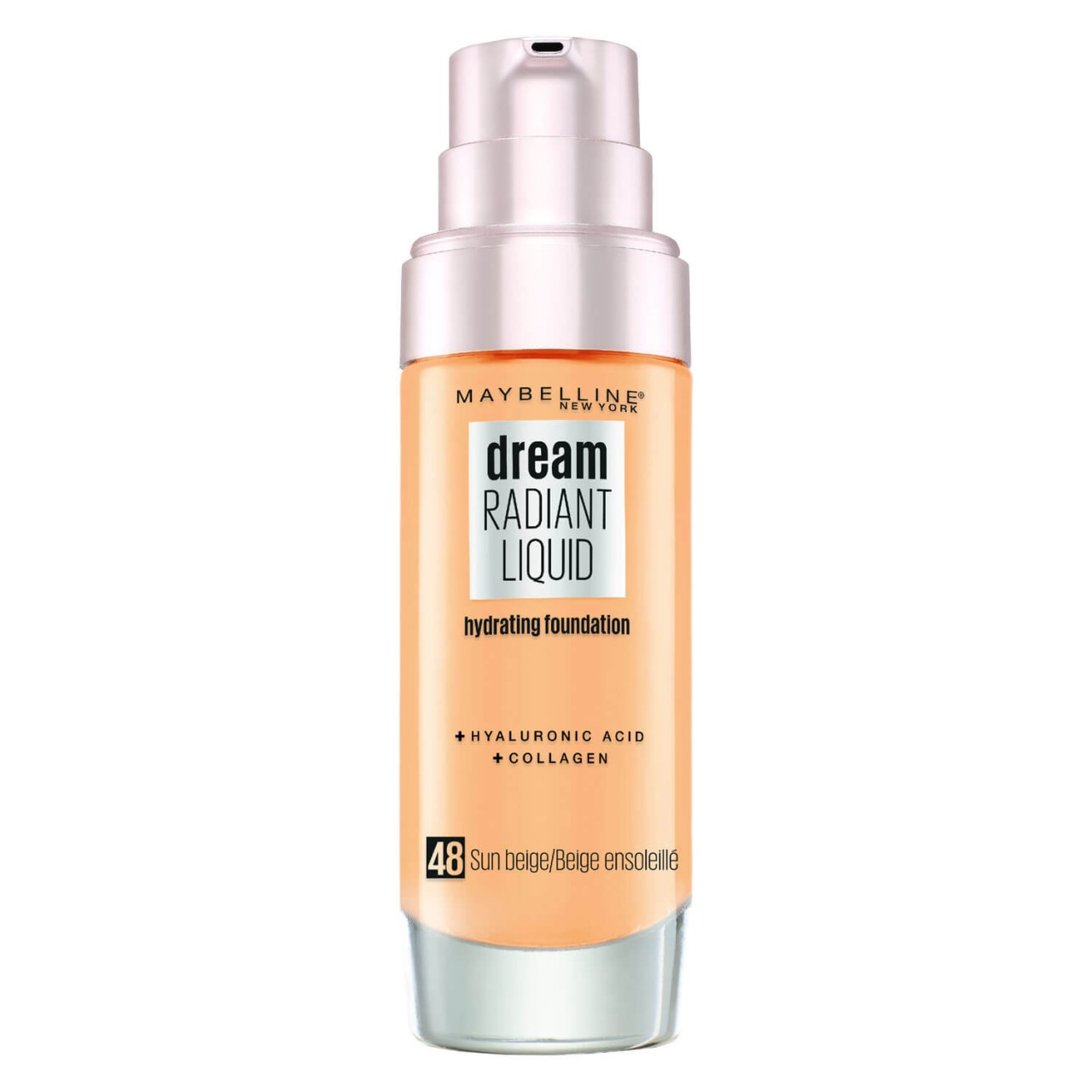 Maybelline NY Teint - Dream Radiant Liquid Make-Up 48 Sun Beige von Maybelline New York