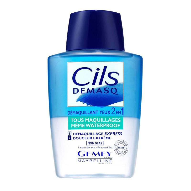 Cils Demasq Make-up Remove Lotion Bi-phase Damen  125ml von MAYBELLINE