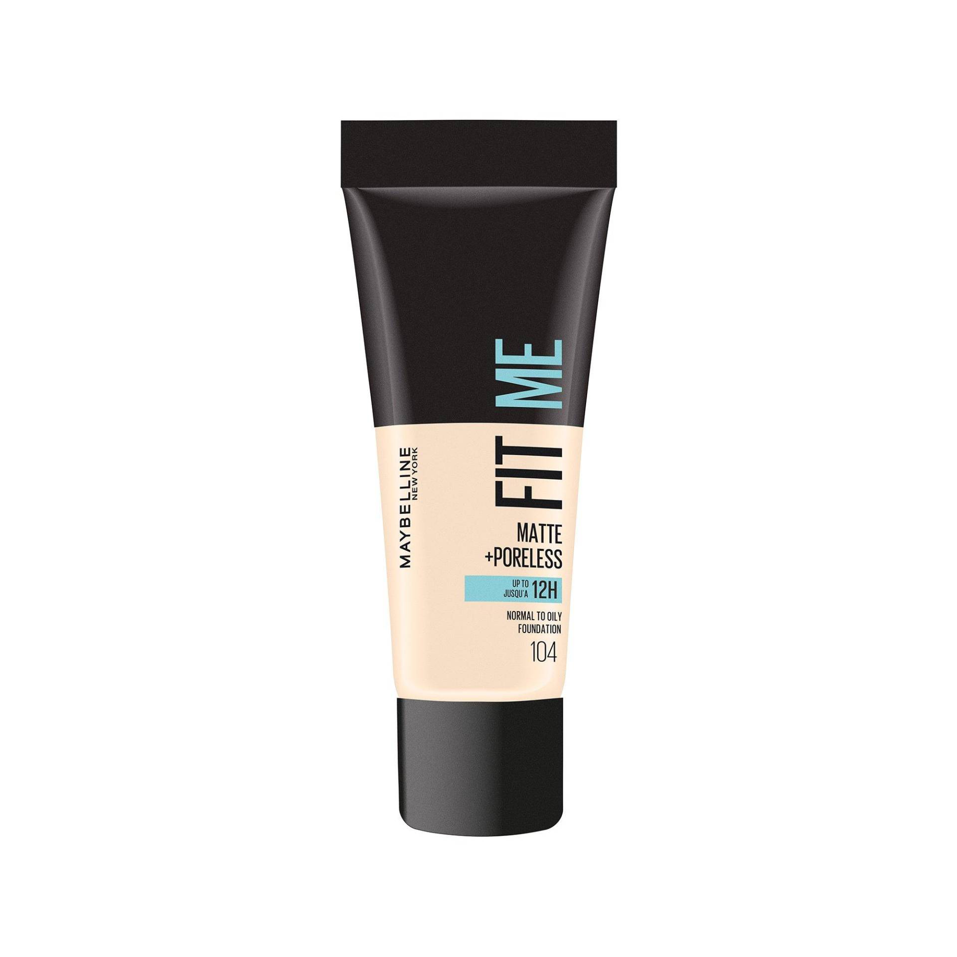 Fit Me! Matte + Poreless Make-up Damen soft ivory 30ml von MAYBELLINE