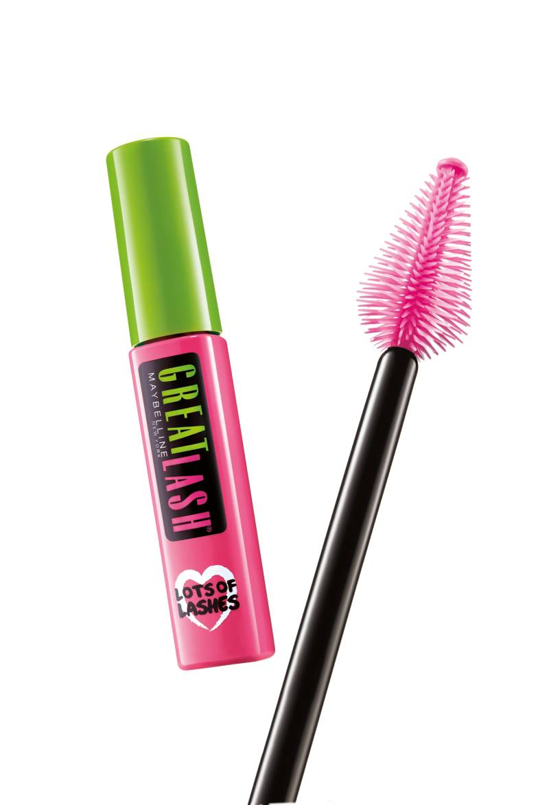 Mascara Great Lash, Waterproof Damen Black Waterproof 13ml von MAYBELLINE