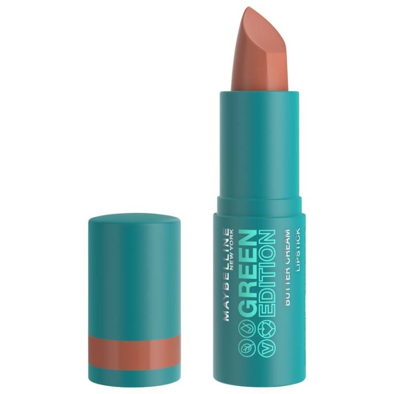 Maybelline  Maybelline Butter Cream Lipstick Green Edition lippenstift 3.0 g von Maybelline