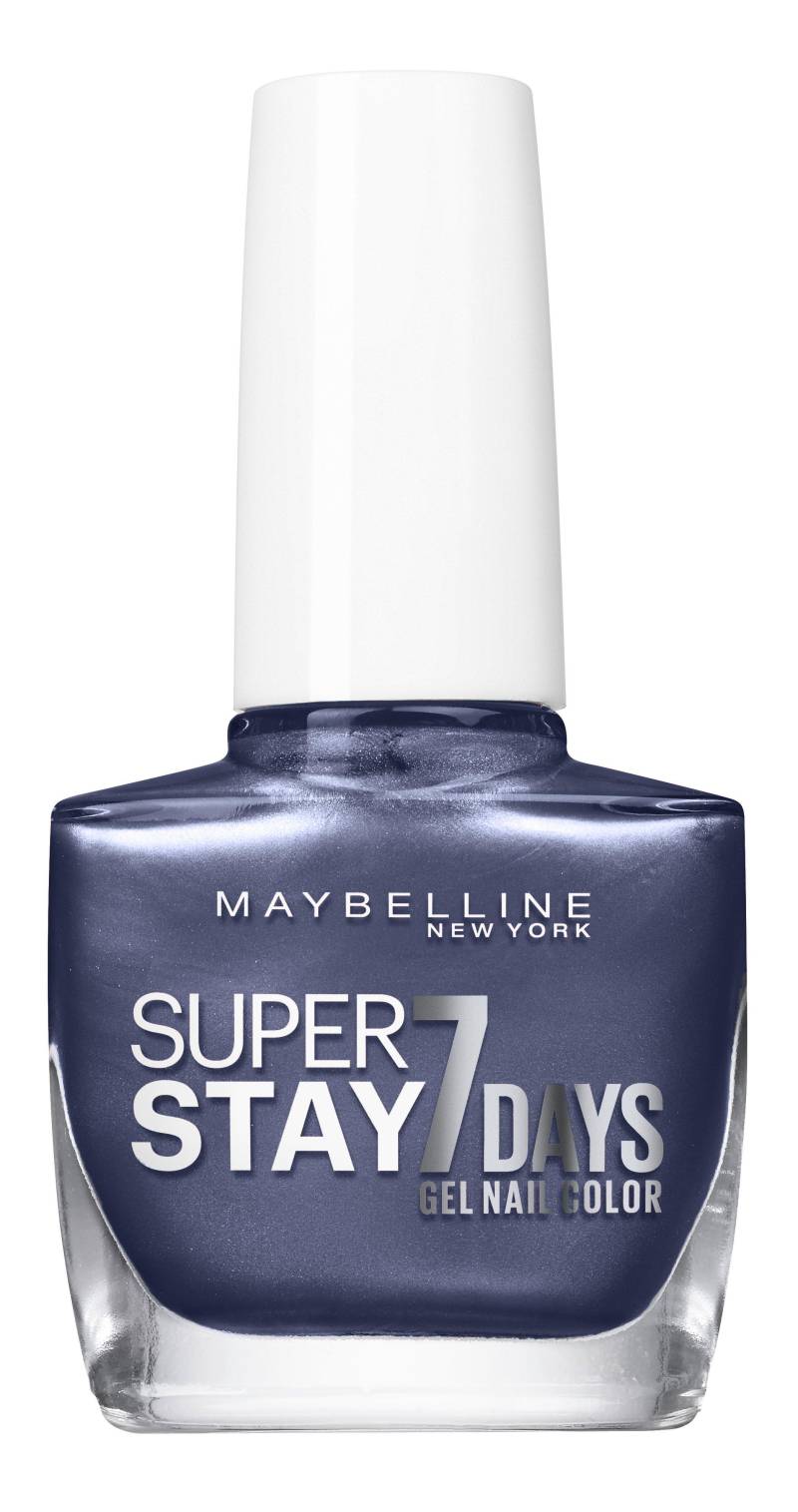 New York Superstay 7 Days Concrete Pastels Nagellack Damen  Urban Steel null/ONE SIZE von MAYBELLINE