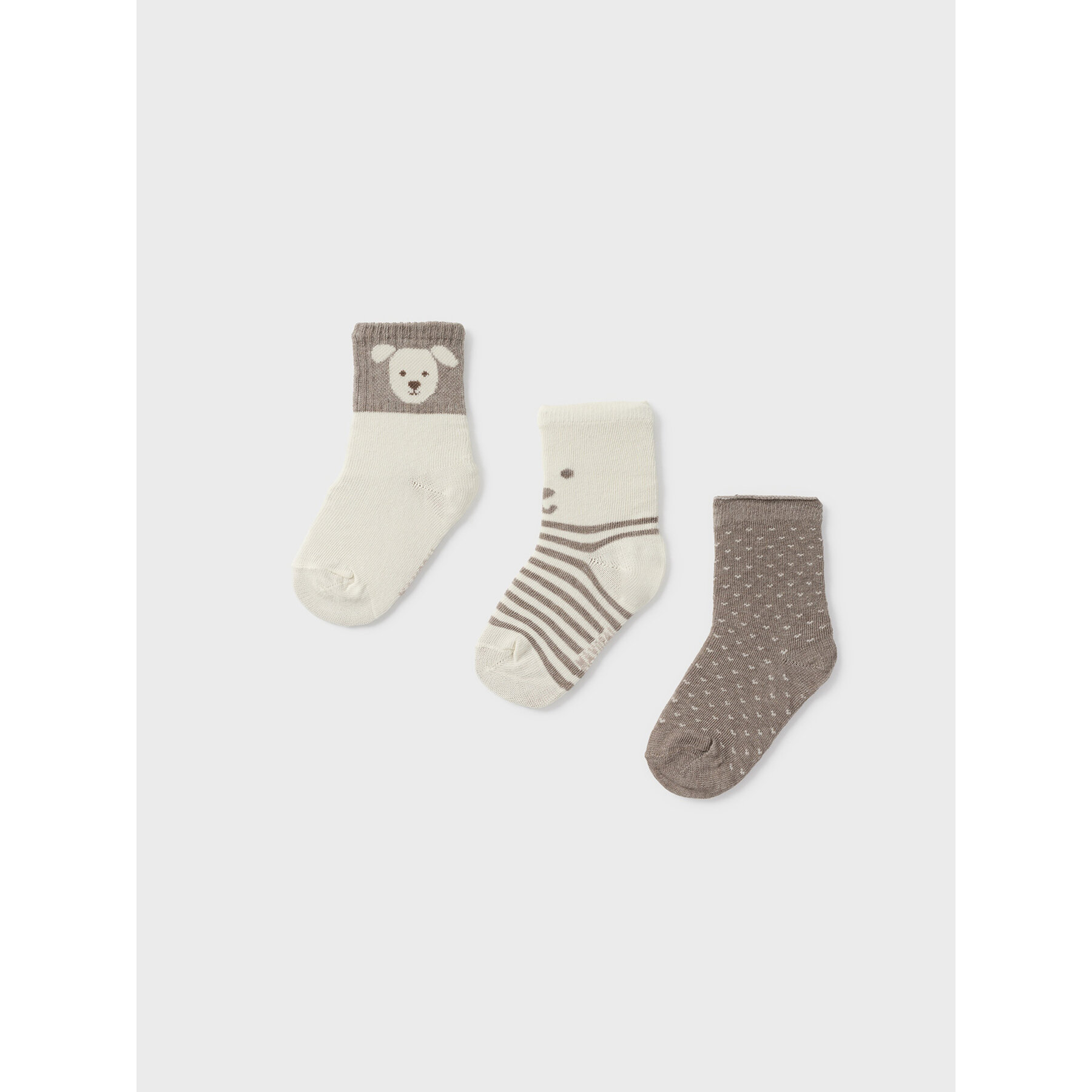 3er-Set hohe Kindersocken Mayoral 10758 Braun von Mayoral