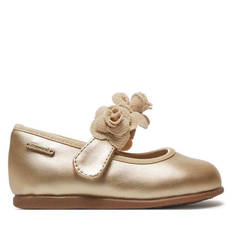 Ballerinas Mayoral 42472 41 Goldfarben von Mayoral