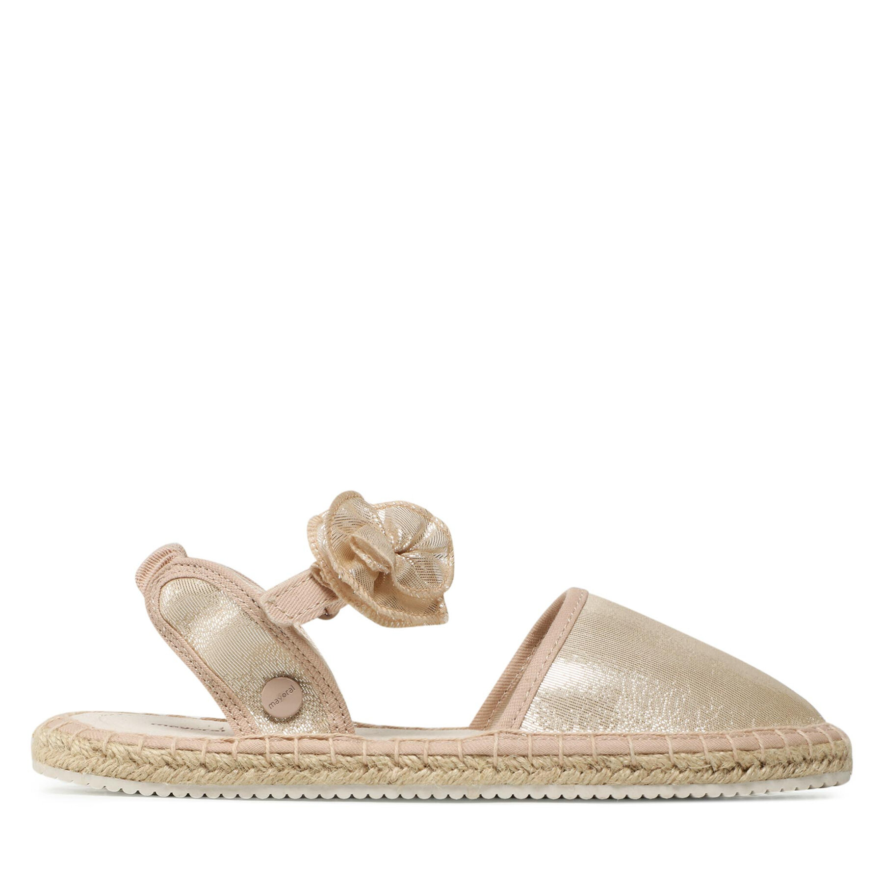 Espadrilles Mayoral 47.377 Goldfarben von Mayoral